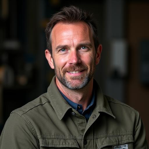 Porträt von Thomas Gruber, Experte für industrielle Metallreparaturen bei Gussbaum